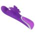 SMILE Rotirajući Turbo - vibrator s okretnom ručkom (ljubičasti)
