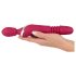 Javida Thrusting - 3 u 1 masažer i vibrator (crveni)