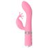 Pillow Talk Kinky - akumulatorski G-točka vibrator s 2 motora (ružičasti)