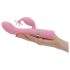 Pillow Talk Kinky - akumulatorski G-točka vibrator s 2 motora (ružičasti)