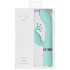   Pillow Talk Kinky - punjivi G-točka vibrator s 2 motora (tirkiz)