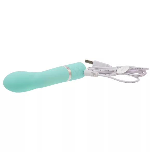 Pillow Talk Racy - vibrator za G-točku - uski, punjivi - tirkiz