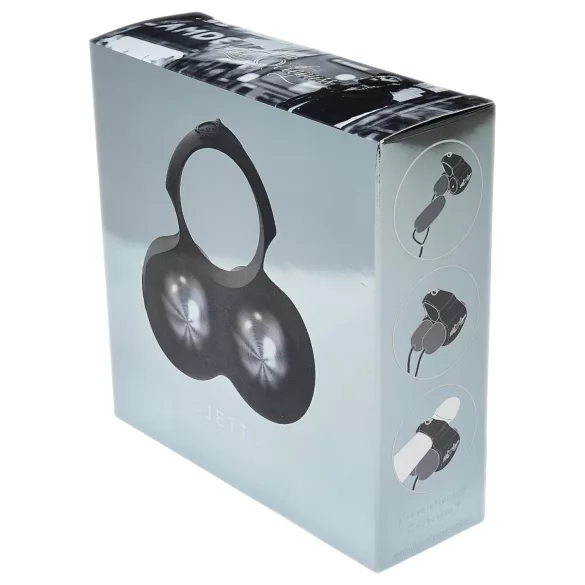 HOT Octopuss JETT - vibrator za glavić penisa - 2 motora - crni