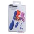 BeauMents Flexxio - Dvostruki parni vibrator (plavi)