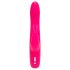 Happyrabbit Curve Slim - vodootporni vibrator s klitoralnim nastavkom (ružičasti)