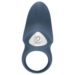   You2Toys - Cock Ring - punjivi vibrirajući prsten za penis (plavi)