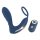 You2Toys Prostata Plug - analni vibrator s penis prstenom (plavi)