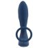 You2Toys Prostata Plug - analni vibrator s penis prstenom (plavi)