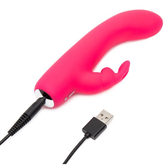 Happyrabbit Mini Rabbit - vodootporan, punjivi vibrator za klitoris (ružičasti)