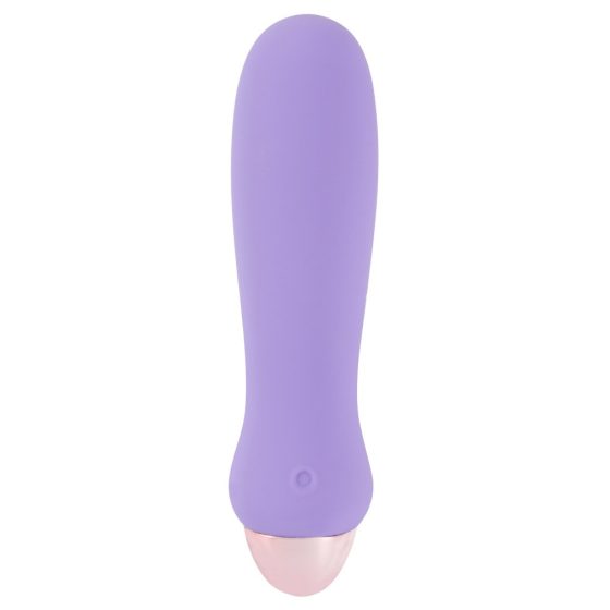 Cuties Mini Purple - punjivi vibrator od silikonskog štapića (ljubičasti)
