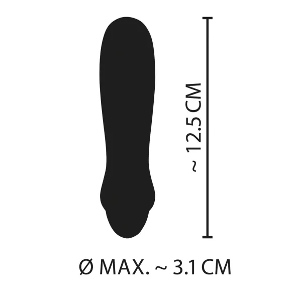 You2Toys - Cuties Mini Purple - akumulatorski, silikonski štapićasti vibrator (ljubičasti)