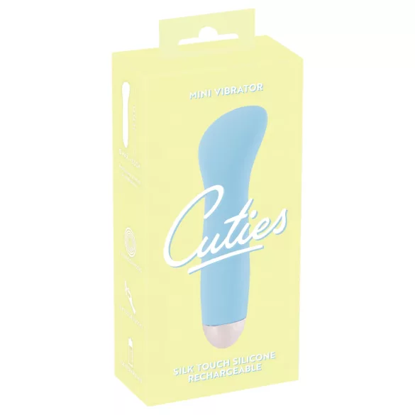 Cuties Mini Blue - G-točka vibrator na punjenje - tirkizna