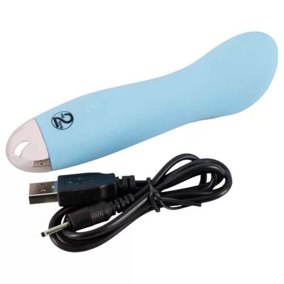 Cuties Mini Blue - G-točka vibrator na punjenje - tirkizna