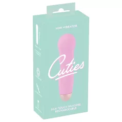   Cuties Mini Rose - vibratorski valoviti vibrator na punjenje - roza
