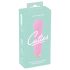 Cuties Mini Ruža - valoviti pink vibrator na baterije
