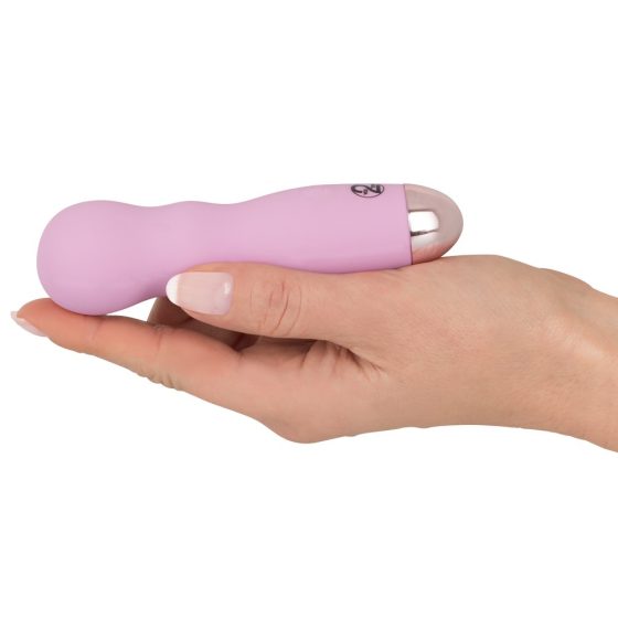 Cuties Mini Rose - bežični, valoviti vibrator (ružičasti)