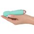 Cuties Mini Wand - punjivi mini masažer vibrator (zeleni)