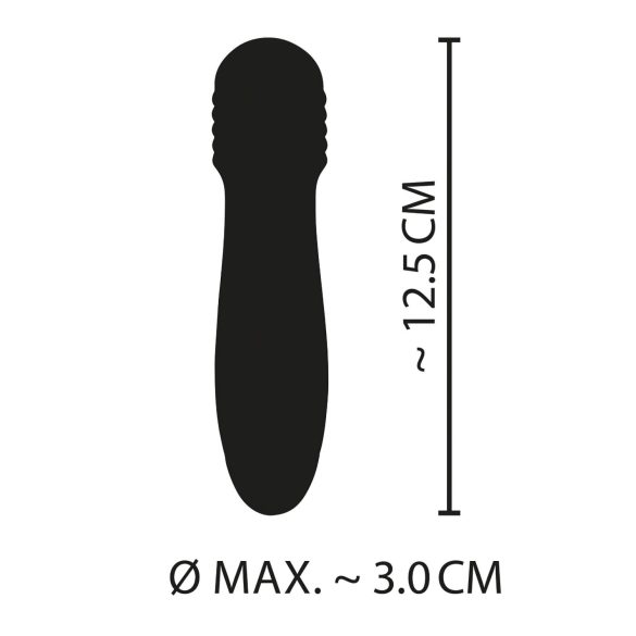Cuties Mini Wand - punjivi mini masažer vibrator (zeleni)