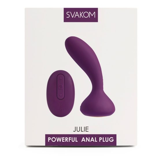 Svakom Julie - bežični radio vibrator za prostatu (ljubičasta)