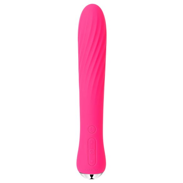 Svakom Anya - grijani vibrator sa baterijom (crveni)