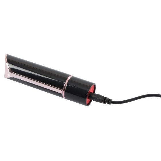 You2Toys - vibrator za ruževe na baterije (crveno-crni)