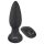 Crni Baršun - rotirajući biserni analni vibrator (crni)