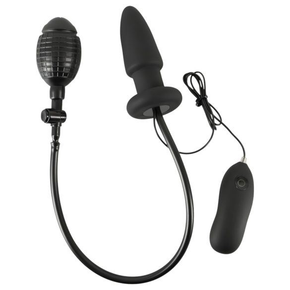 You2Toys - napuhavajući analni dilator vibrator (crni)