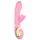 G-Vibe GRabbit - vibrator za G-točku s 3 motora - punjivi - rozi