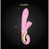 G-Vibe GRabbit - akumulatorski G-točka vibrator s 3 motora (ružičasti)