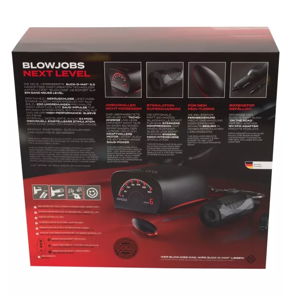 Suck-O-Mat 2.0 - električni masturbator za muškarce
