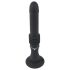 You2Toys Seks Mašina - crni potisni vibrator sa vakuum čašom