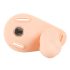 You2Toys - Strap-On - podesivi dvostruki vibrator (prirodna boja)