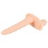 You2Toys - Strap-On - podesivi dvostruki vibrator (prirodna boja)