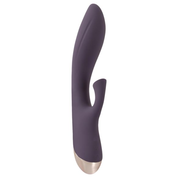 Javida - vodootporni vibrator s usisavačem za klitoris (ljubičasta)