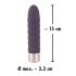 You2Toys Elegantni Dijamant - akumulatorski štapić vibrator (ljubičasti)