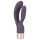 You2Toys Elegant Double - akumulatorski vibrator s klitoralnim krakom (ljubičasti)