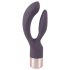 You2Toys Elegant Double - akumulatorski vibrator s klitoralnim krakom (ljubičasti)