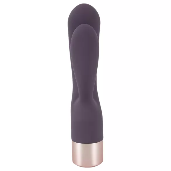 You2Toys Elegant Double - vibrator za G-točku i klitoris - punjivi - ljubičasti
