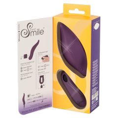   SMILE Panty - punjivi, bežični, vodootporni vibrator za klitoris (ljubičasti)