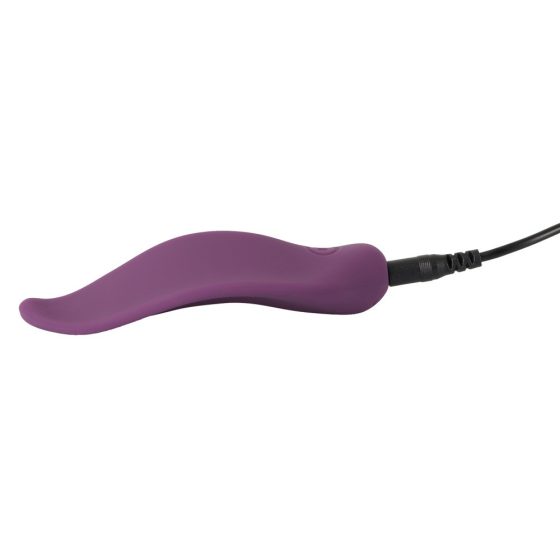 SMILE Panty - punjivi, bežični, vodootporni vibrator za klitoris (ljubičasti)