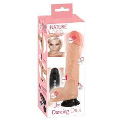   Nature Skin - Dancing Dick rotirajući, realističan vibrator (prirodan)