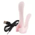 Couples Choice - vibrator za parove s 2 motora - silikon - roza