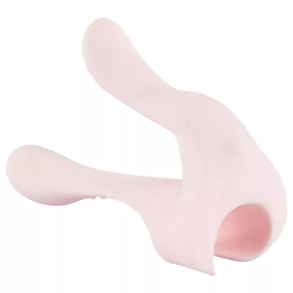 Couples Choice - vibrator za parove s 2 motora - silikon - roza