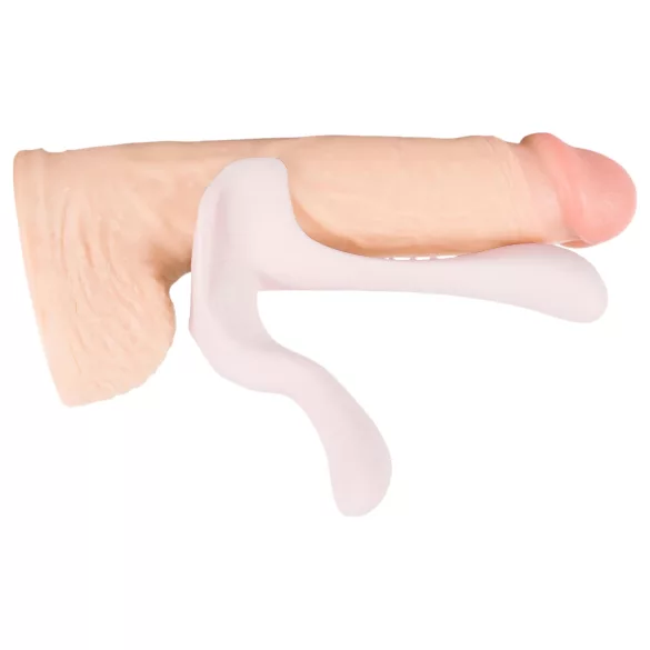 Couples Choice - vibrator za parove s 2 motora - silikon - roza