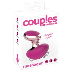   Couples Choice - punjivi, mini vibrator za masažu (ružičasti)