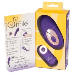   SMILE Panty - bežični, radio klitoralni vibrator (ljubičasti)