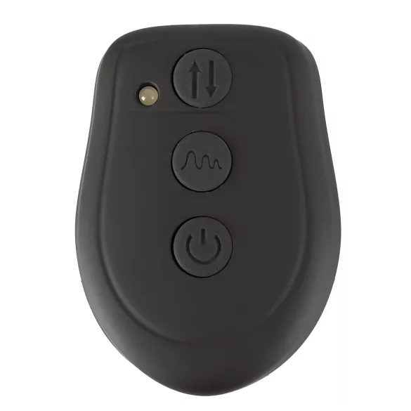 You2Toys - automatski vibrator s daljinskim upravljačem - crni