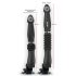You2Toys - RC Sex Stroj - akumulatorski potisni vibrator (crni)