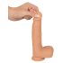 You2Toys - Natural - potiskivački vibrator (prirodna boja)