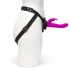 Happyrabbit Strap-On - zec vibracija za pojas (ljubičasti)
